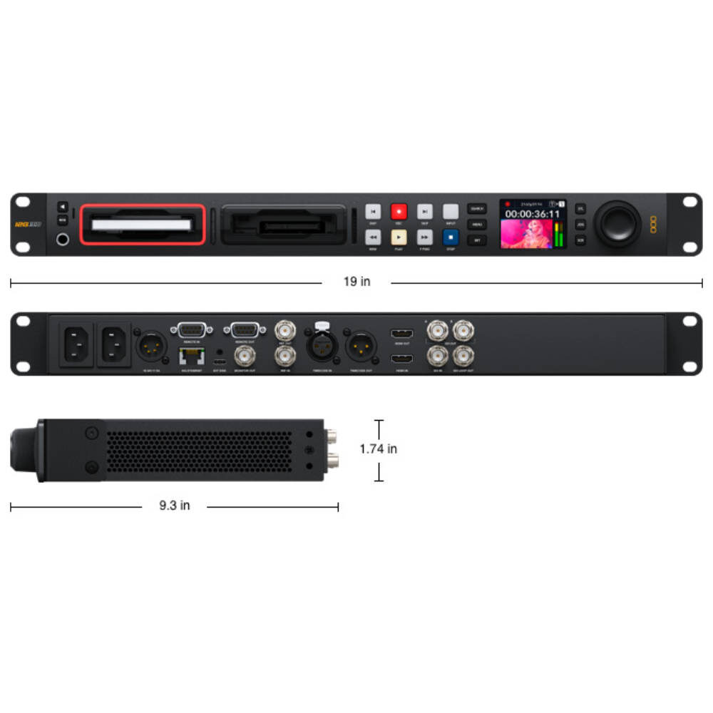 BLACKMAGIC DESIGN Hyperdeck Studio 4K Pro