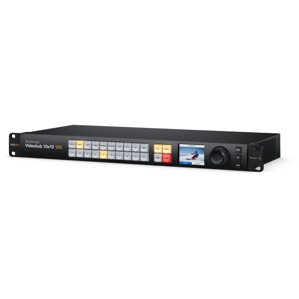 BLACKMAGIC DESIGN VideoHub 12G 10x10