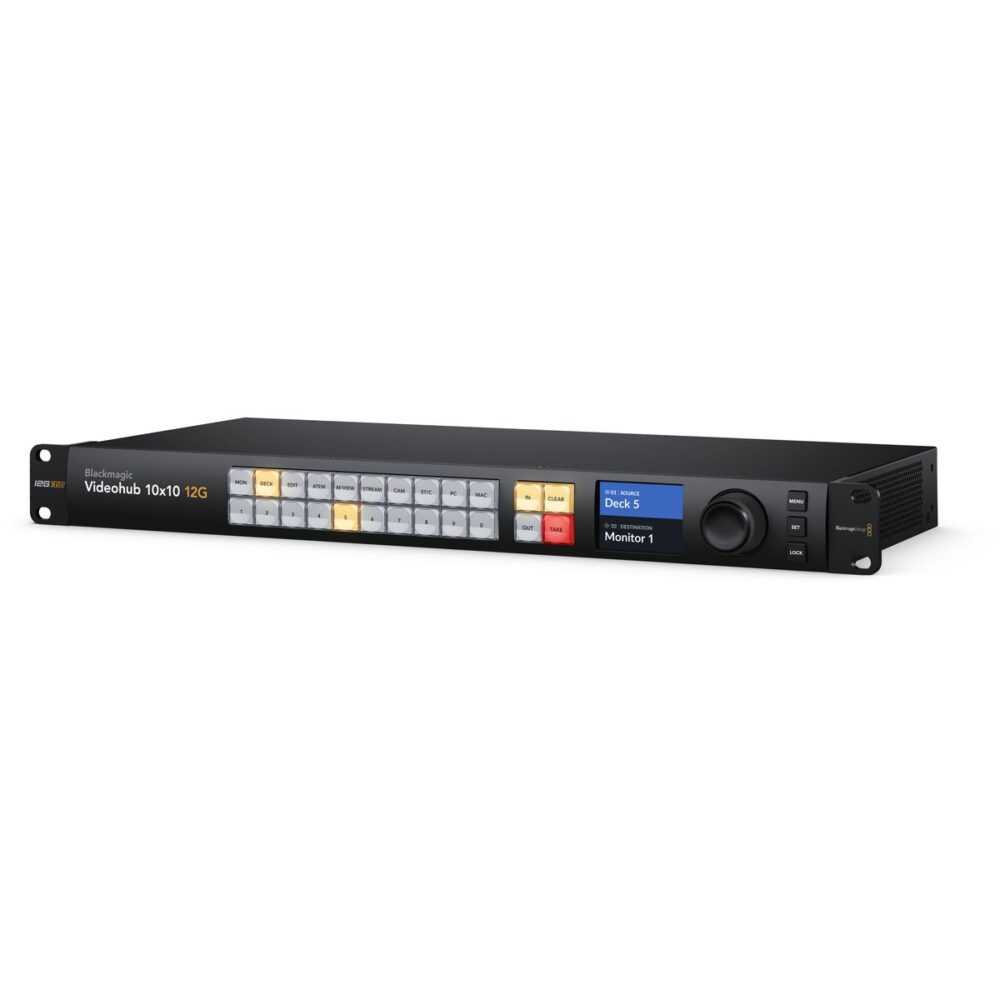 BLACKMAGIC DESIGN VideoHub 12G 10x10