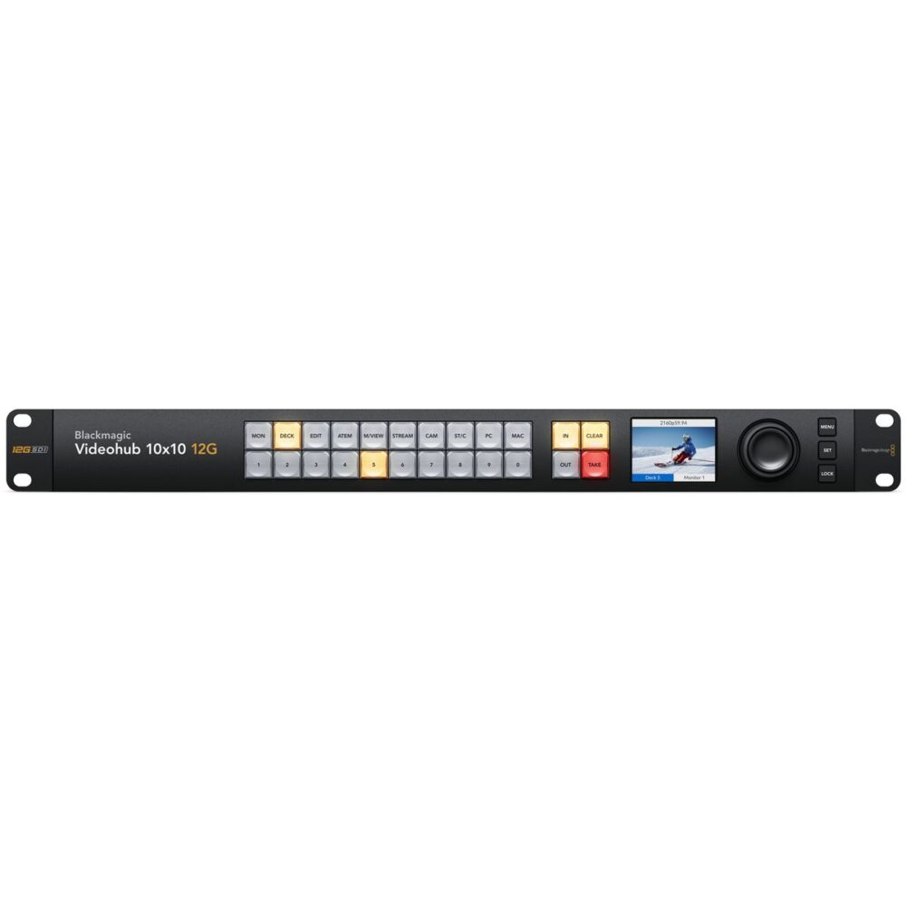 BLACKMAGIC DESIGN VideoHub 12G 10x10