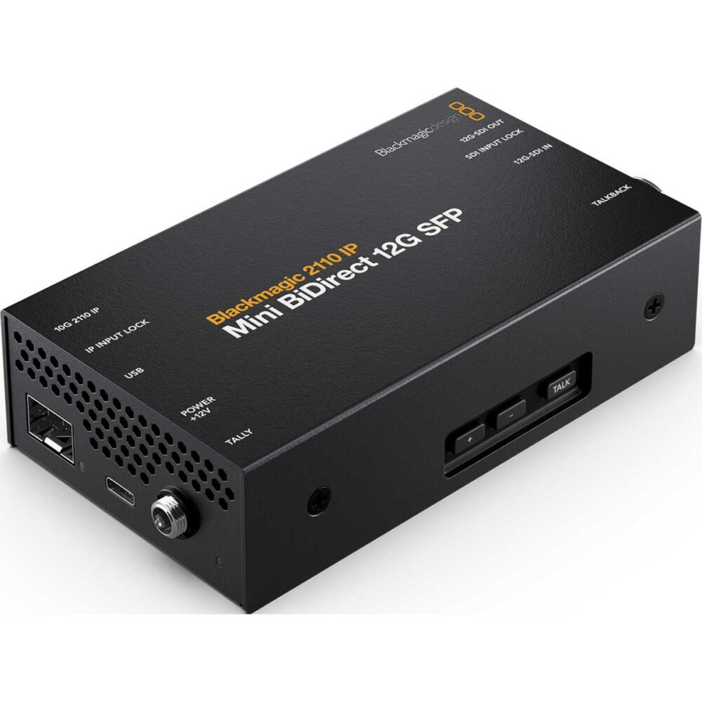 BLACKMAGIC DESIGN 2110 IP Mini BiDirect 12G SFP