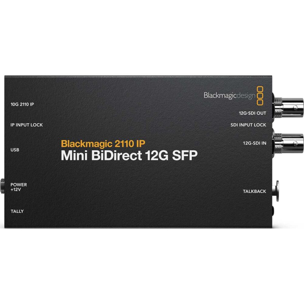BLACKMAGIC DESIGN 2110 IP Mini BiDirect 12G SFP