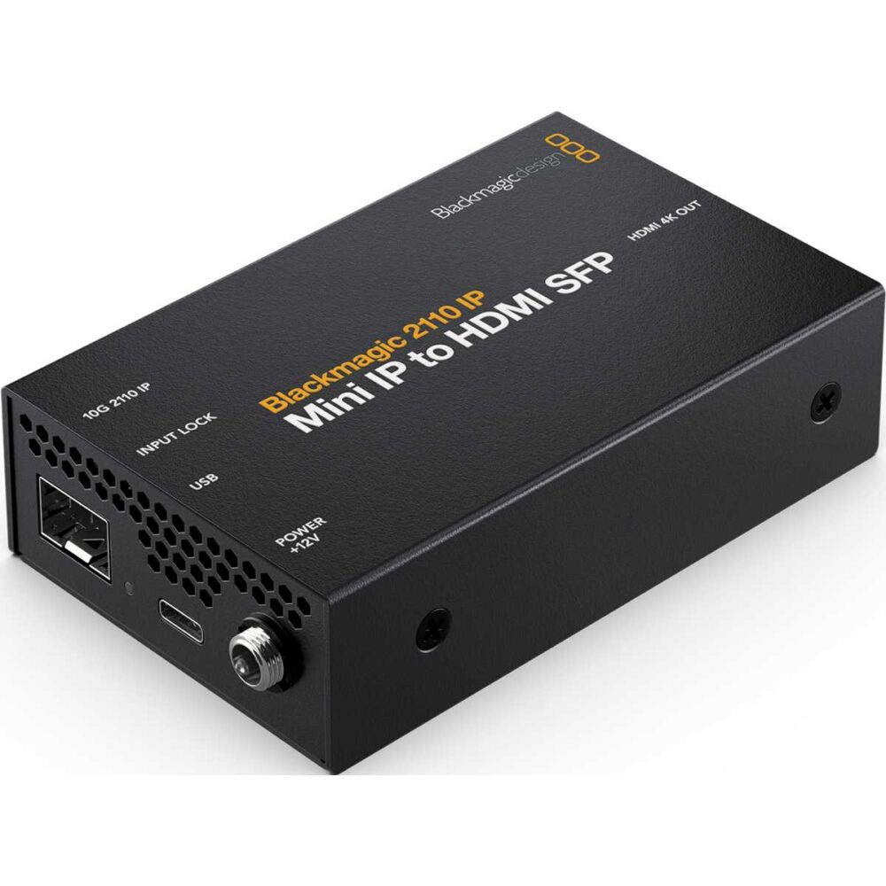 BLACKMAGIC DESIGN 2110 IP Mini IP to HDMI SFP