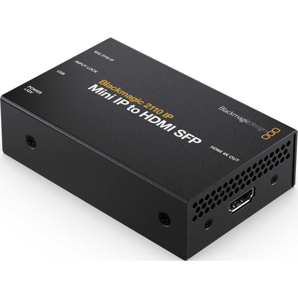 BLACKMAGIC DESIGN 2110 IP Mini IP to HDMI SFP