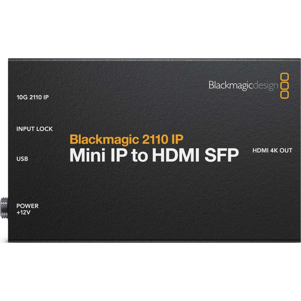 BLACKMAGIC DESIGN 2110 IP Mini IP to HDMI SFP