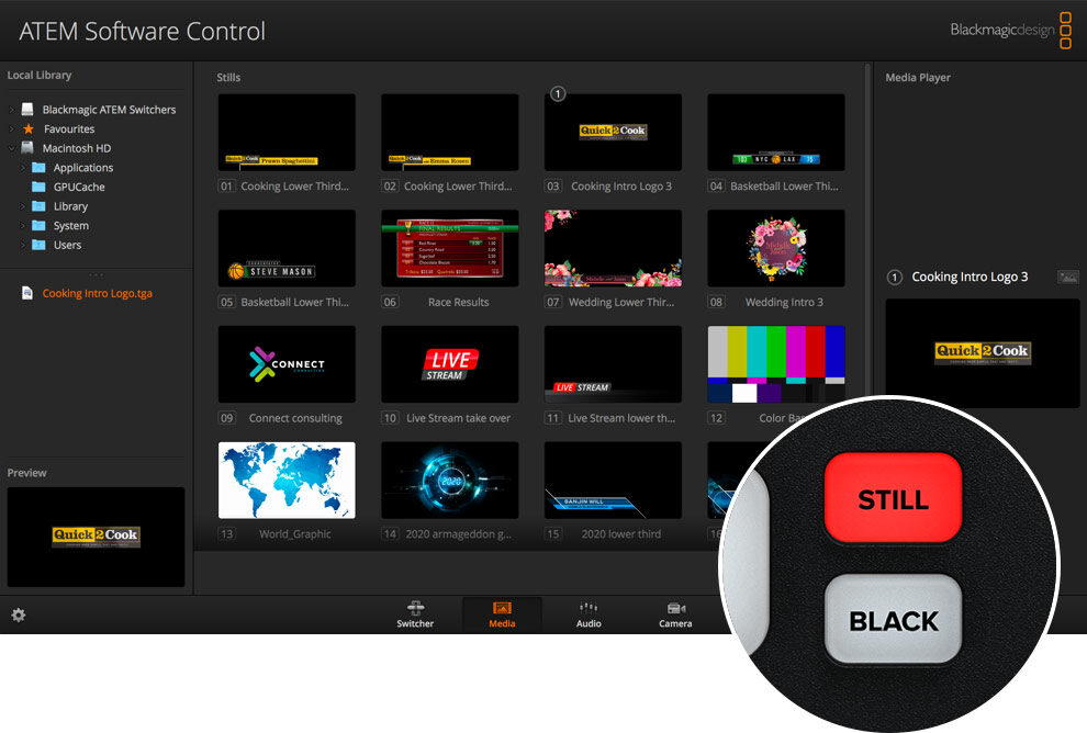 BLACKMAGIC DESIGN ATEM Mini Pro ISO