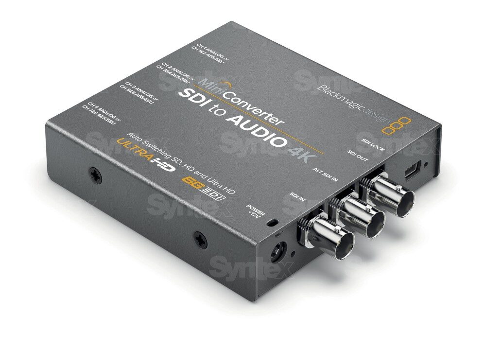 BLACKMAGIC DESIGN Mini Converter SDI to Audio 4K