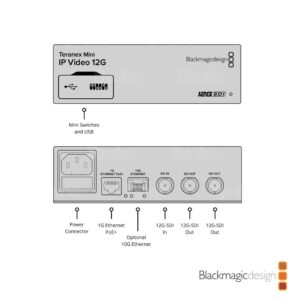 BLACKMAGIC DESIGN Teranex Mini IP Video 12G