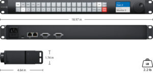 BLACKMAGIC DESIGN Videohub Master Control Pro
