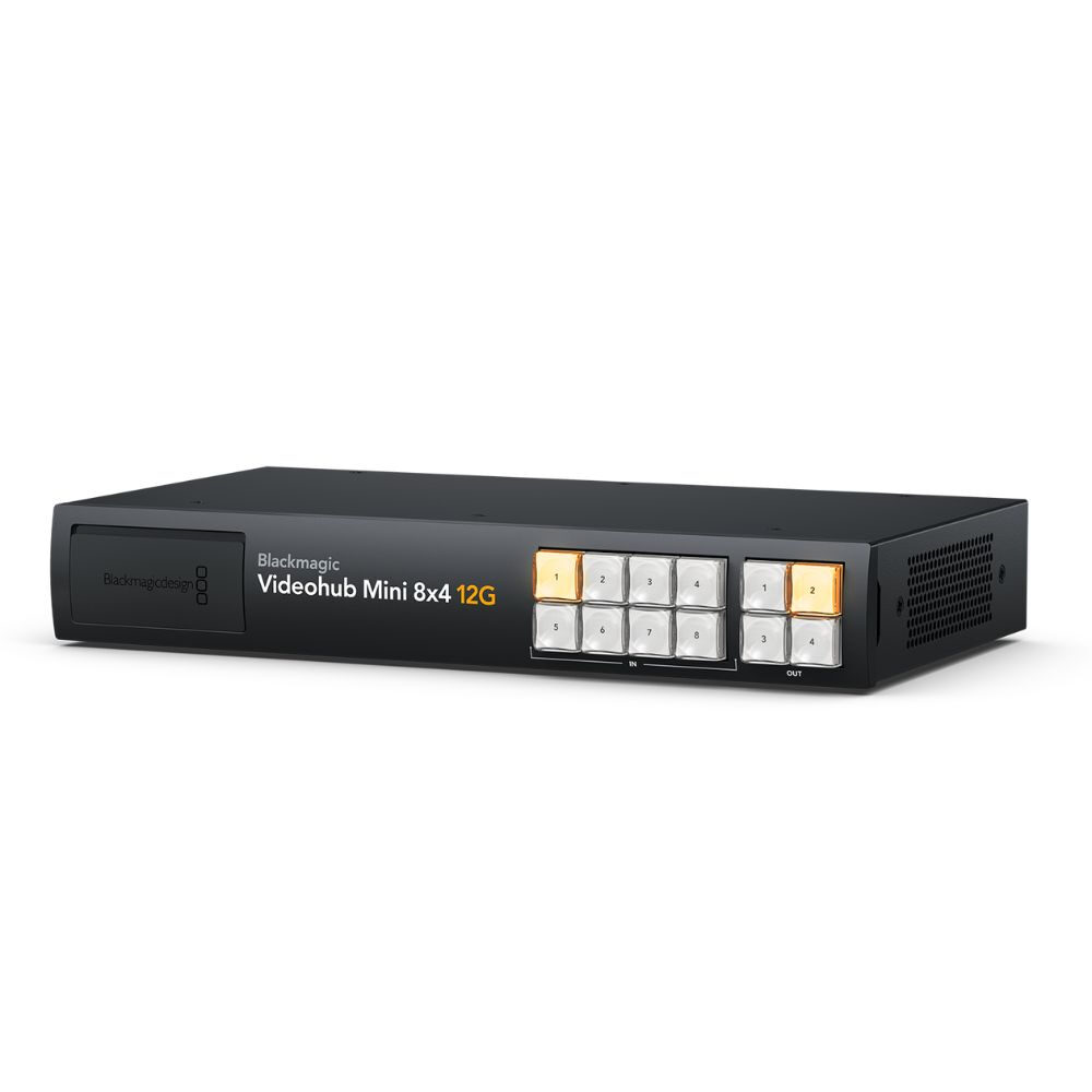 BLACKMAGIC DESIGN Videohub Mini 8x4 12G