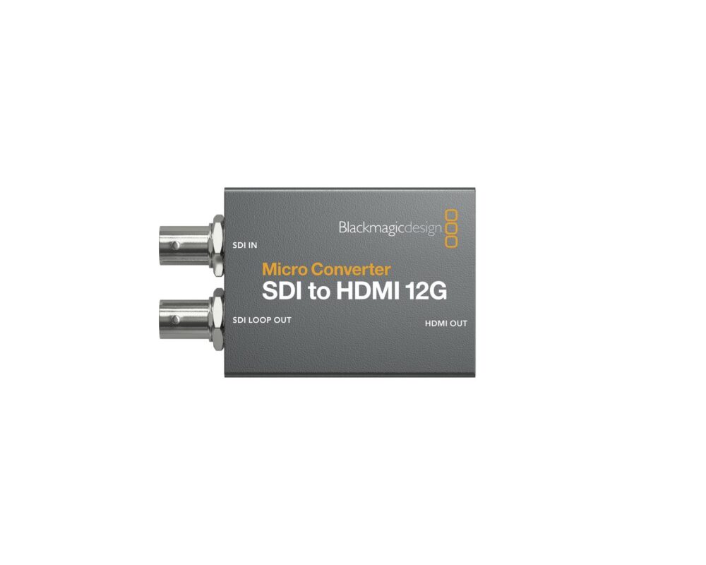 BLACKMAGIC DESIGN Micro Converter SDI to HDMI 12G (incl PS)