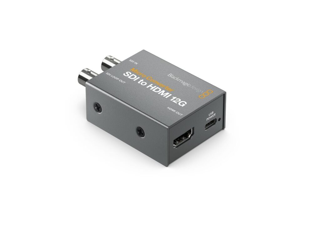 BLACKMAGIC DESIGN Micro Converter SDI to HDMI 12G (without PS)