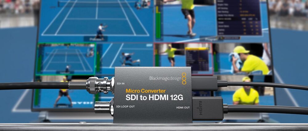 BLACKMAGIC DESIGN Micro Converter SDI to HDMI 12G (without PS)