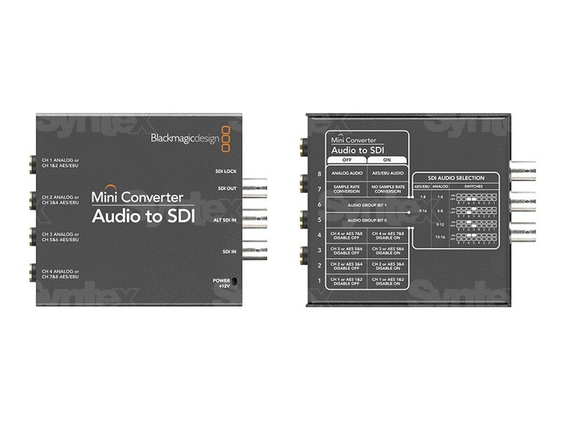 BLACKMAGIC DESIGN Mini Converter Audio to SDI