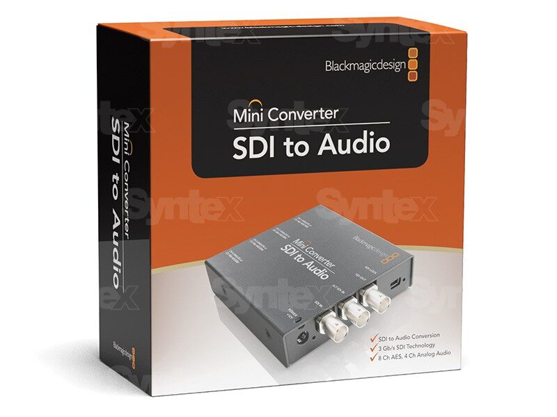 BLACKMAGIC DESIGN Mini Converter SDI to Audio