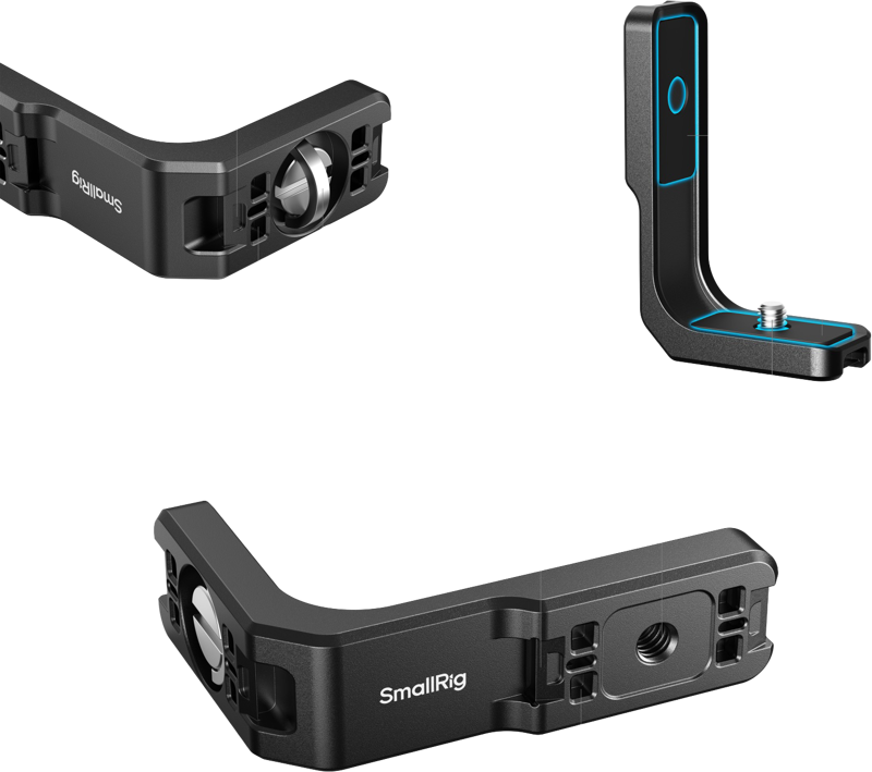 SMALLRIG 5824 Vertical-to-Horizontal Mount Support for Insta360 X5 / X4 Air / X4 / X3