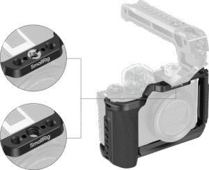 SMALLRIG 5807 Cage for Canon PowerShot V1 (Black)