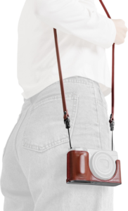 SMALLRIG 5687 Quick Release Shoulder Strap for Ricoh GR Series (Red)