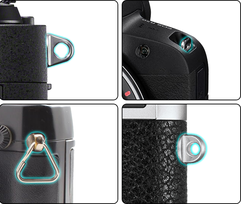 SMALLRIG 5685 Quick Release Shoulder Strap for Ricoh GR Series (Grey)