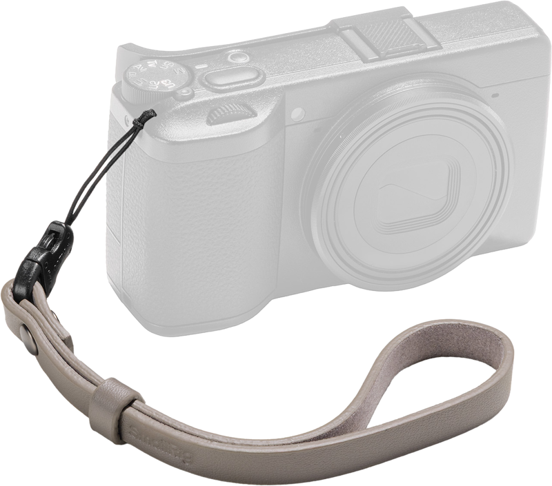 SMALLRIG 5682 Quick Release Wrist Strap for Ricoh GR Series (Grey)