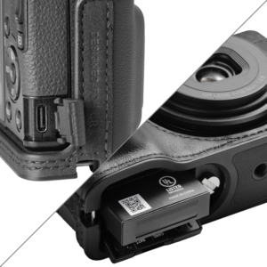 SMALLRIG 5676 Leather Case Kit for RICOH GR IV / GR III / GR IIIx / GR III HDF / GR IIIx HDF (Black)