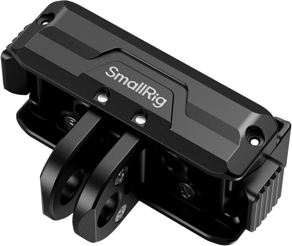 SMALLRIG 5890 Bidirectional QR Folding Adapter Mount with 2-Prong Mount and 1/4"-20 Threaded hole