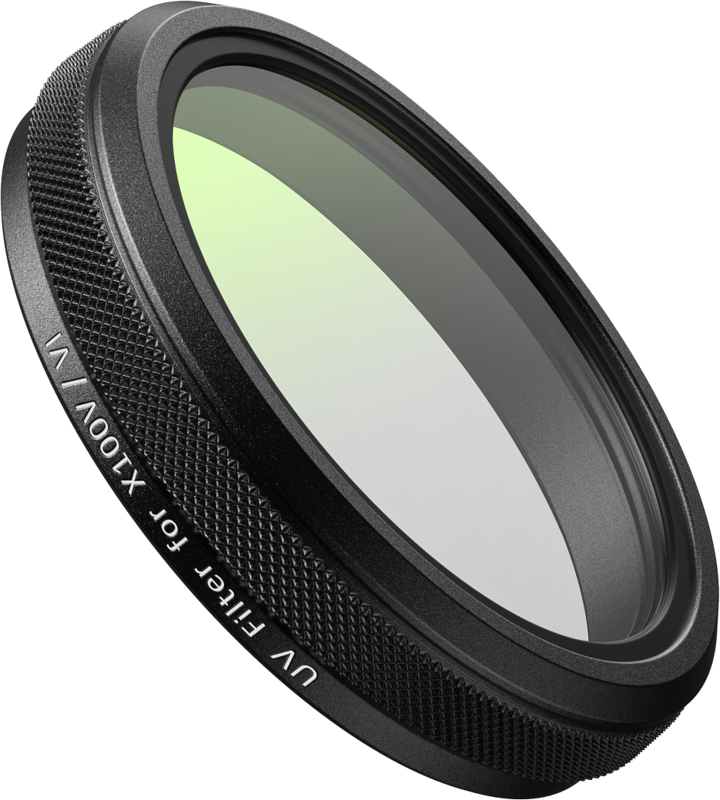 SMALLRIG 5852 UV Filter for FUJIFILM X100VI / X100V (Black)