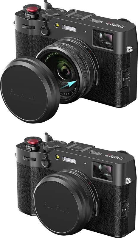 SMALLRIG 5852 UV Filter for FUJIFILM X100VI / X100V (Black)