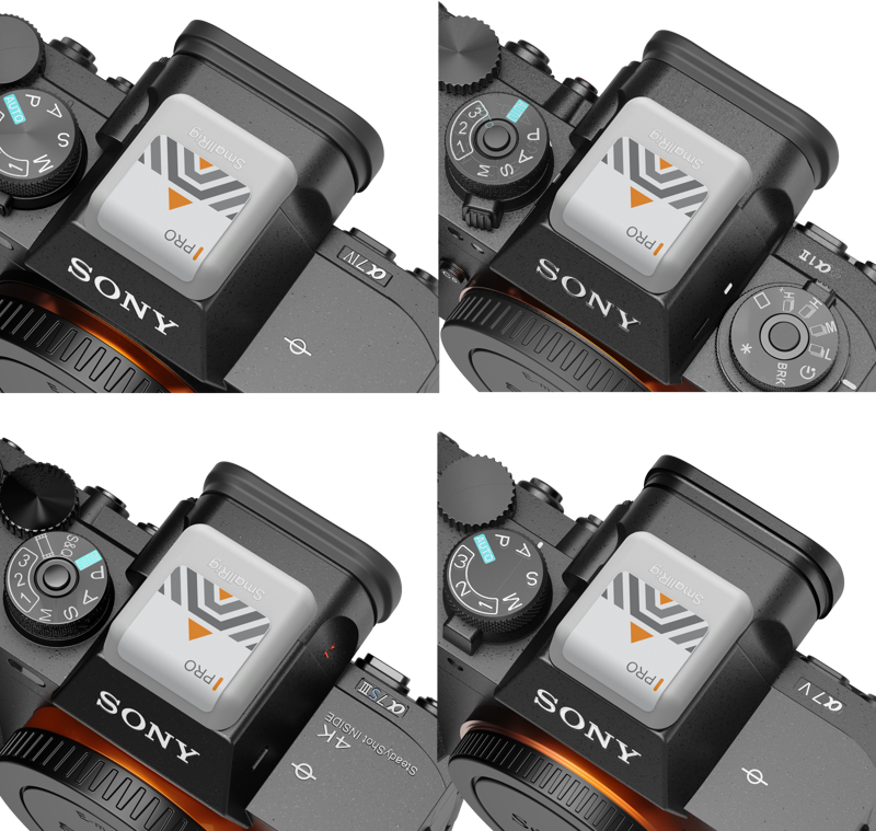 SMALLRIG 5495 Hot Shoe Cover for Sony Grey (2pcs)