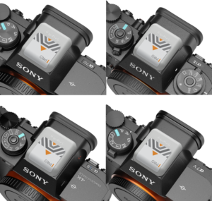 SMALLRIG 5495 Hot Shoe Cover for Sony Grey (2pcs)