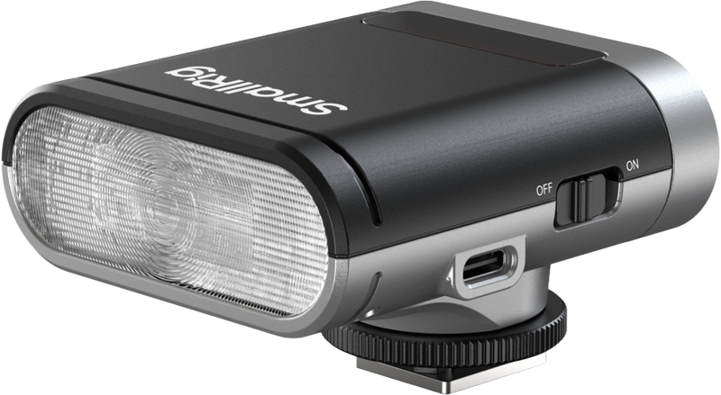 SMALLRIG 5818 RS20 mini Speedlite Flash (Silver)