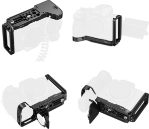 SMALLRIG 6034 L-Shaped Mount Plate with AirTag Slot for Sony Alpha 7 V / 7R V / 7 IV