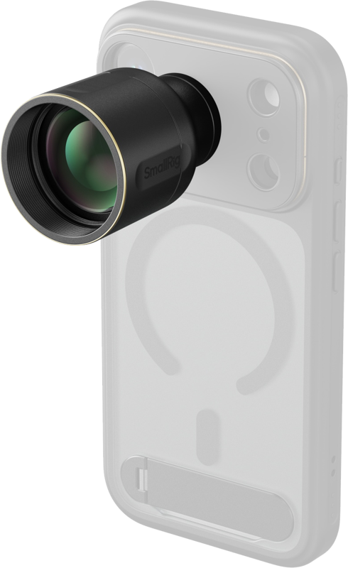 SMALLRIG 5920 2× Magnification Telephoto Lens for Phones (T-Mount)