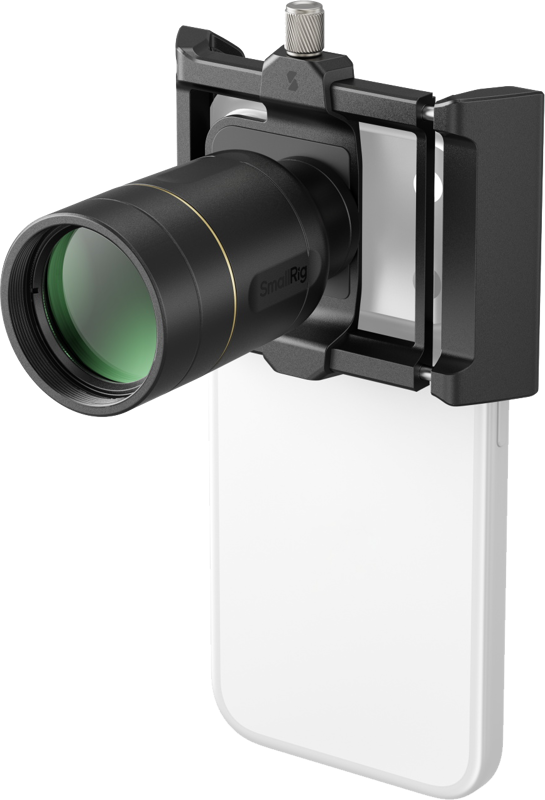 SMALLRIG 5334 2× Magnification Telephoto & Macro Lens Kit for Phones (T-Mount)