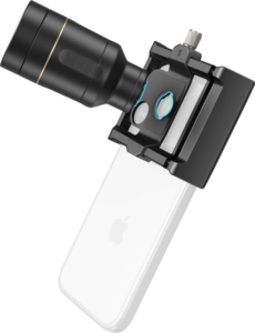 SMALLRIG 5334 2× Magnification Telephoto & Macro Lens Kit for Phones (T-Mount)