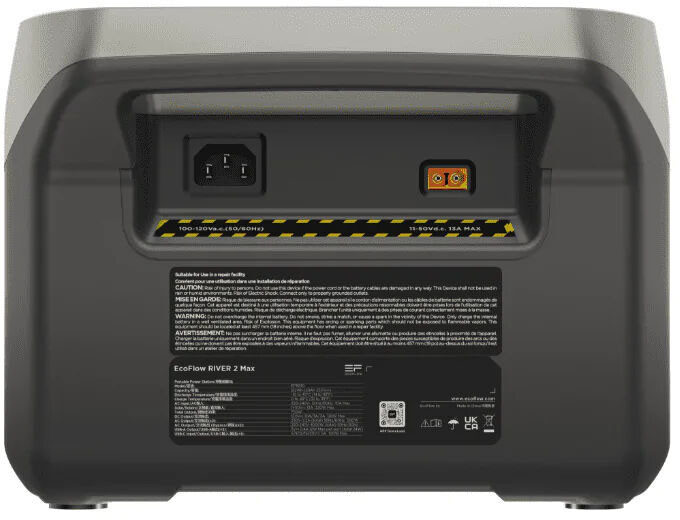 ECOFLOW battery bank-charging station RIVER 2 Max 512Wh