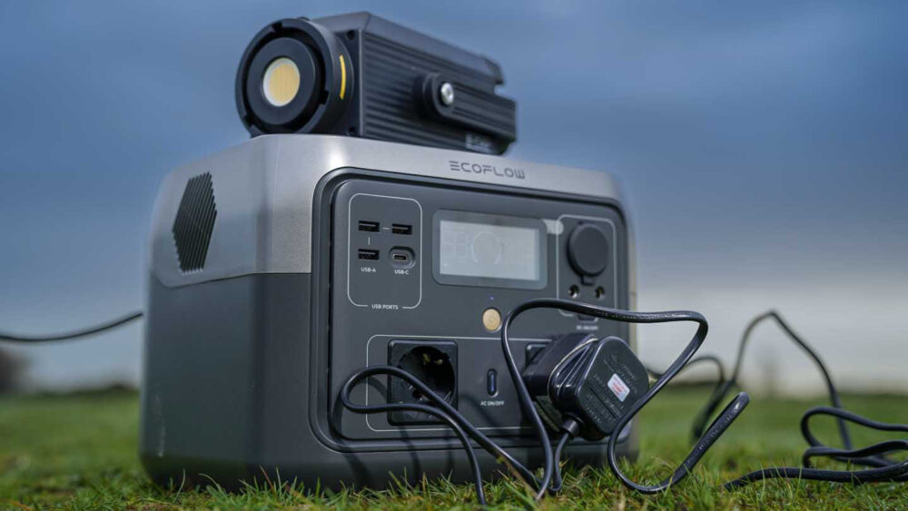 ECOFLOW battery bank-charging station RIVER 2 Max 512Wh