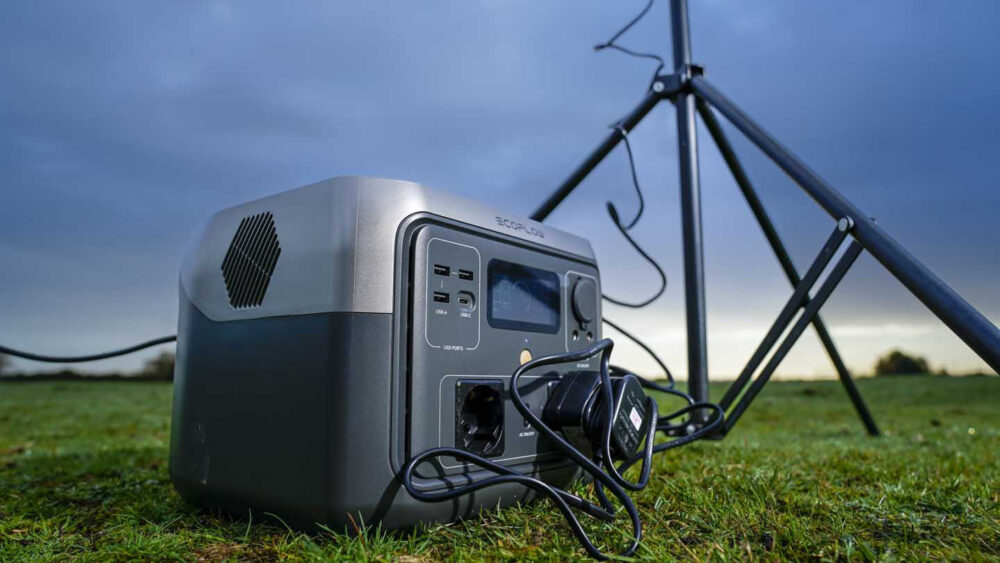 ECOFLOW battery bank-charging station RIVER 2 Max 512Wh