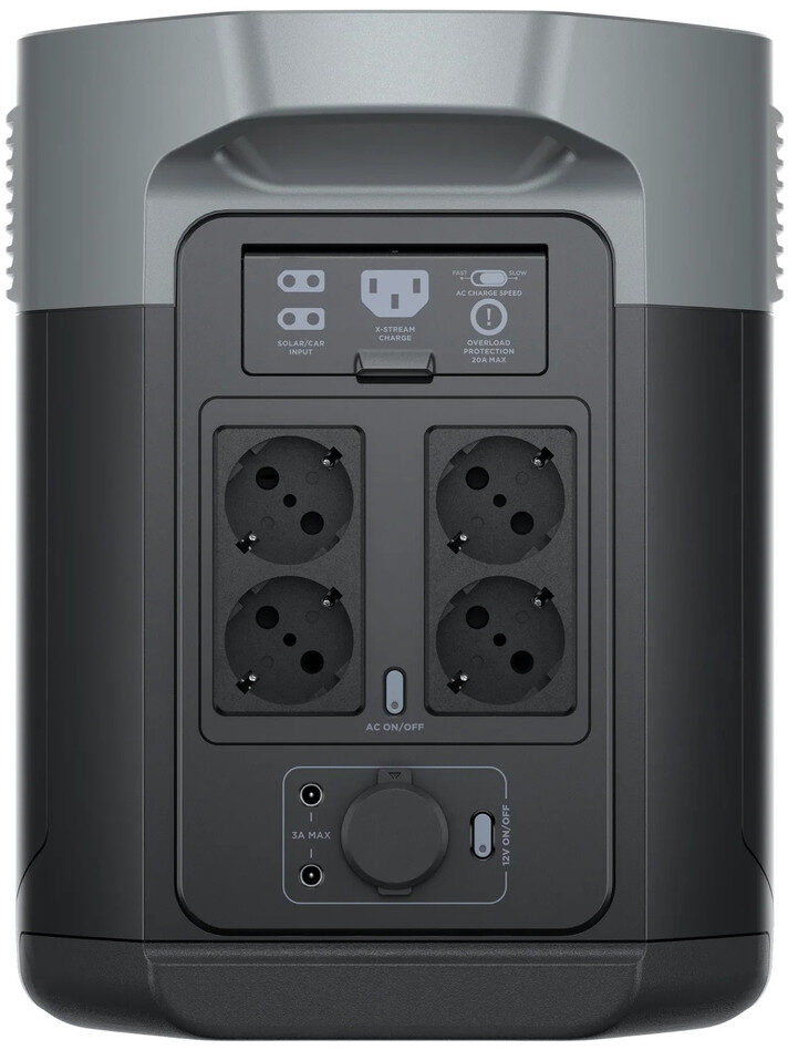 ECOFLOW portable charging station DELTA 2 Max 2400W/2048Wh