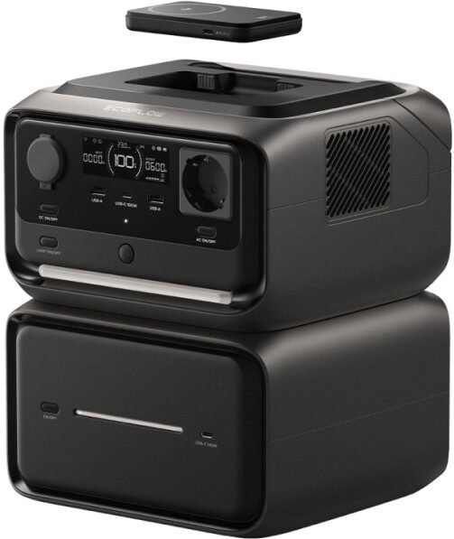 ECOFLOW power station RIVER 3 Max Plus Wireless