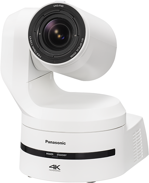PANASONIC AW-UE160WEJ5 4K Integrated PTZ Camera, White