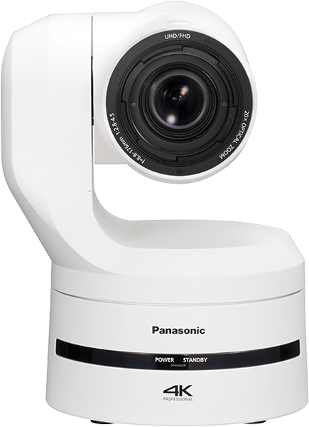 PANASONIC AW-UE160WEJ5 4K Integrated PTZ Camera, White