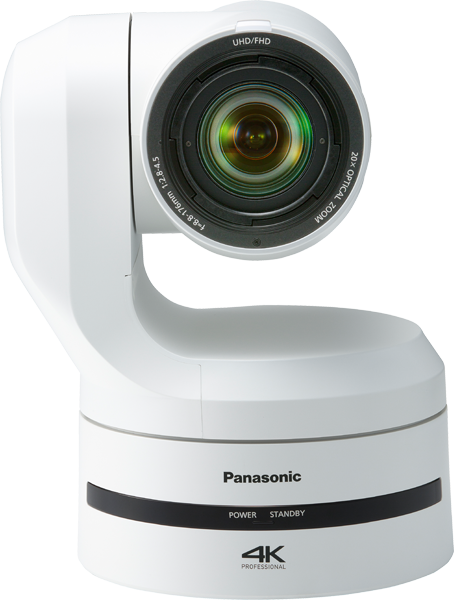 PANASONIC AW-UE150AWEJ 4K Integrated PTZ Camera, White