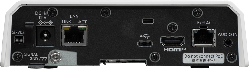 PANASONIC AW-UE40WEJ 4K Integrated Camera, White