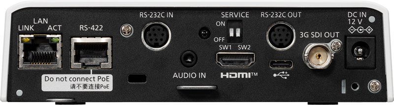 PANASONIC AW-UE20KE 4k PTZ Camera, Black