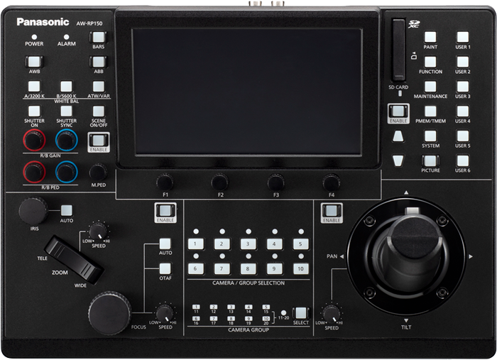 PANASONIC AW-RP150GJ5 PTZ Control Panel