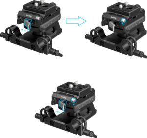 SMALLRIG 4233 Height adjustable Mount Plate Kit Universal ARCA & Manfrotto compatible