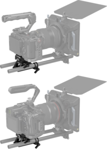 SMALLRIG 4233 Height adjustable Mount Plate Kit Universal ARCA & Manfrotto compatible