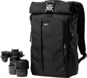 THINK TANK FocusPoint 22L I Hybrid RollTop Backpack I Asphalt Black