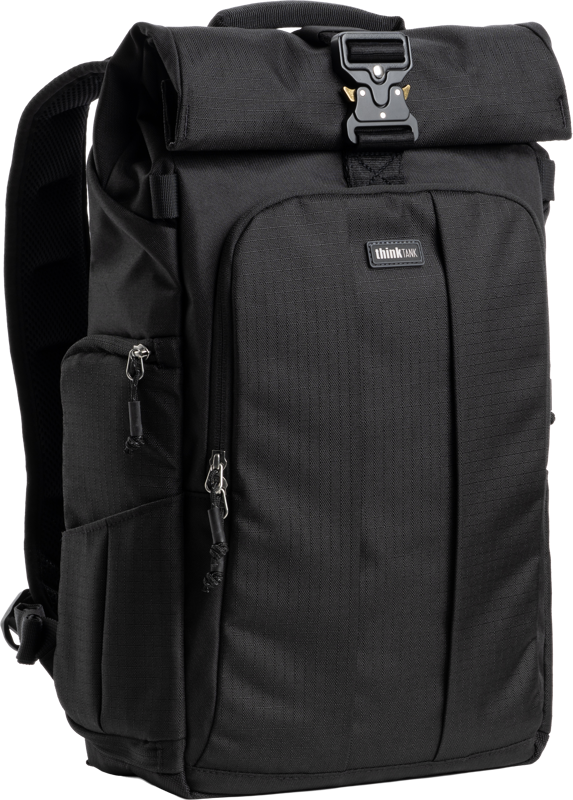 THINK TANK FocusPoint 22L I Hybrid RollTop Backpack I Asphalt Black